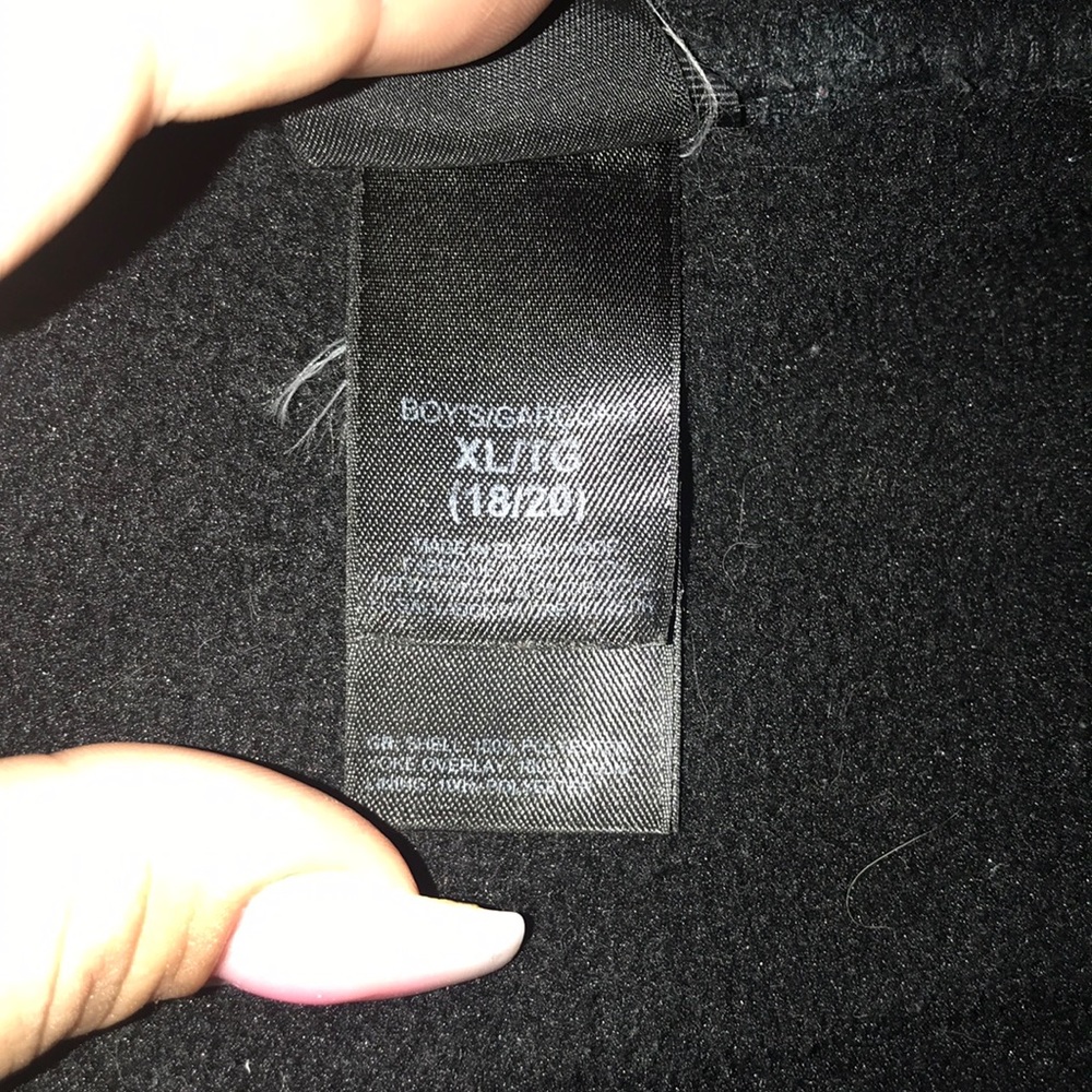 Black Northface Fleece Jacket - Picture 3 of 3